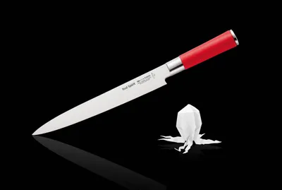 Immagine prodotto di Dick Yanagiba Sushimesser Red Spirit Küchenmesser Klinge 24 cm X55CrMo14 Stahl