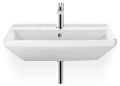 Immagine prodotto di Duravit D-Neo lavabo, 550x440mm, 1 trou pour robinet, avec trop-plein, blanc brillant, 2366550000, 2366550000