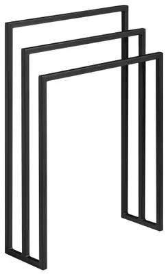 Productafbeelding van Sapho SKA handdoekhouder, 550x800x200 mm, mat zwart