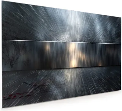 Produktbild von Küchenrückwand Spritzschutz Glas mit Motiv Energieblitz 40 x 40 cm