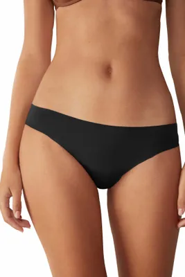 Immagine prodotto di Mutandine Emilia da donna, vita bassa, senza cuciture, nero - nero, XL