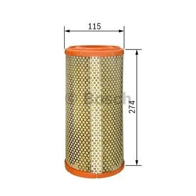 Produktbild von Bosch Luftfilter  1 457 433 553