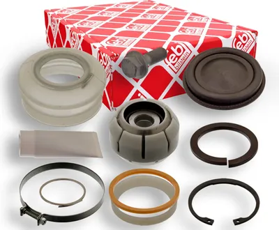 Produktbild von FEBI BILSTEIN Reparatursatz Führungsstrebe 43725 Hinten für MAN M 90 65mm