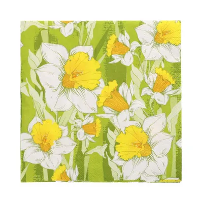 Produktbild von Servietten, 3-lagig 1/4-Falz 33 cm x 33 cm "Narciso"