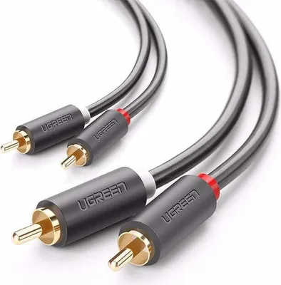Obrázek produktu pro Kabel Ugreen Stereo 2Rca do Audio, Video, Cinch, 5m