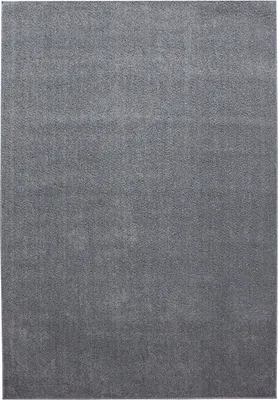 Produktbild von Kurzflor Teppich Alberto rechteckig, Farbe: Hellgrau, Größe:120x170 cm