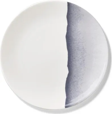 Produktbild von Teller flach 24 cm Silhouette Anthrazit Fine Bone