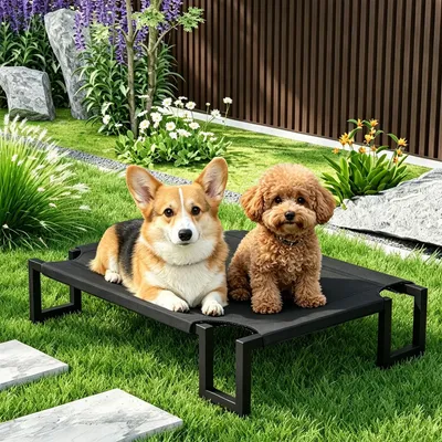 Produktbild von Erhöhtes Hundebett für große Rassen