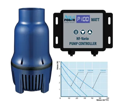 Image de Pompe de bassin Aquaforte HF 55000 Vario S pompe tubulaire réglable