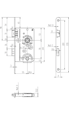 Produktbild von SSF ZT-Einsteckschl.BAD20/55/78/8mm DIN R SP silber rd Kl 1 - V1001 81/102G