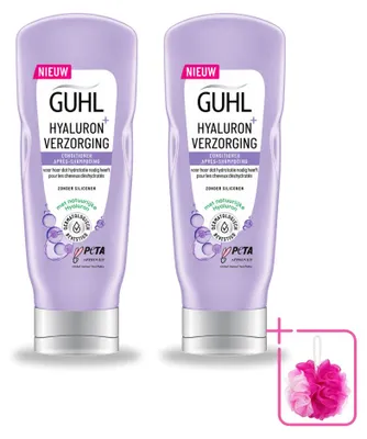 Imagen del producto de 2 unidades de Acondicionador nutritivo Hyaluron+ de Guhl - 200 ml - Paquete económico