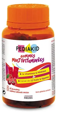 Image de Pedicides - Gommes Multivitamines, 138 g KGU
