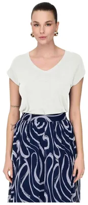 Image de T-shirt Only 15315776-CLOUDDANCER pour Femme