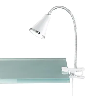 Zdjęcie produktu dla TRIO Trio Reality Arras LED -klipsivalaisin, 3,8 W, valkoinen