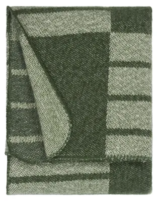 Produktbild von Wendedecke 130x180cm Moos Geometrisches Karomuster Yard Harlech weich