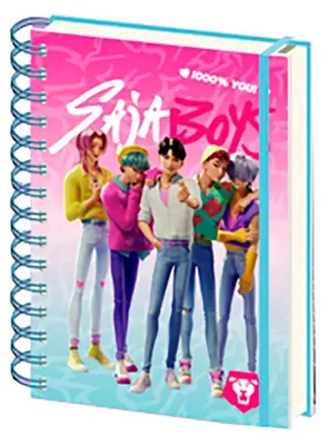 Produktbild von KPop Demon Hunters Derpy Saja Boys A5 Notizbuch