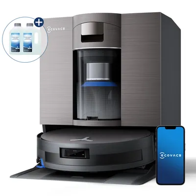 Produktbild von ECOVACS DEEBOT X11 OmniCyclone Saugroboter mit 2pcs Free Originale Reinigungslösung, Staubsauger Roboter mit 19.500 Pa, PowerBoost Technologie
