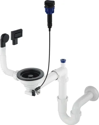 Produktbild von Deante | Syphon für Granitspüle - Space-Saver - Teleskopisch - Platzsparend und funktional