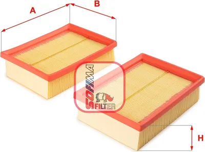 Produktbild von SOFIMA S 0302 A Luftfilter für VW Lupo (6X1, 6E1)