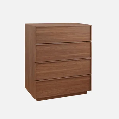 Immagine prodotto di Cassettiera effetto legno 4 cassetti, Noce