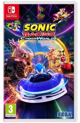 Produktbild von SEGA Sonic Racing: CrossWorlds, Nintendo Switch, Multiplayer-Modus, E (Jeder)