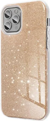 Image de Housse pailletée Housse de protection pour smartphone Bumper compatible avec iPhone 16e Or