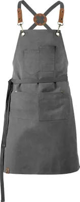 Immagine prodotto di Exner 28814 | Grembiule pettorina unisex Larghezza: 70 cm / Lunghezza: 80 cm - Colore: Grafite - Dimensioni: 80 x 70 cm