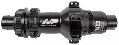 Produktbild von Scheibenbremshinterradnabe, schwarz, NOVATEC, "Straight Pull