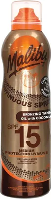 Obrázok produktu pre Malibu Bronzing Tanning Oil SPF15 Olejek Z Kokosem 175ml