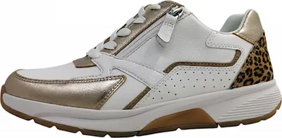 Produktbild von Gabor Comfort Damen sportlicher Schnürer in Weiß, Größe 5