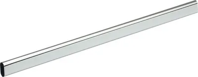 Produktbild von Kleiderstange oval verchromt 15/30 mm 1 m