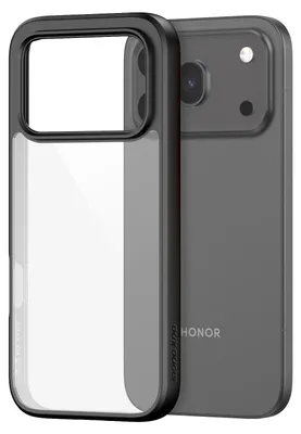 Immagine prodotto di Dux Ducis, custodia premium per Honor serie 600 / 600 Pro, protezione antiurto Aimo da 1,2 m, nera / trasparente