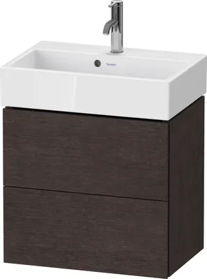Produktbild von DURAVIT LC621907272 WTU L-Cube wandhängend, 2 Schubk.