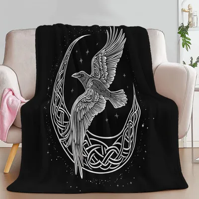 Image de Couverture en polaire douce avec motif animal
