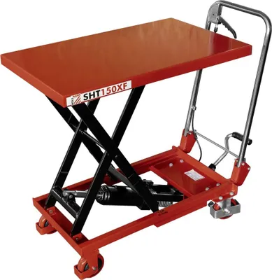 Produktbild von Holzmann Scheren-Hubtischwagen SHT150XF Höhe 22,5 - 74 cm