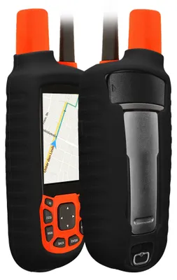 Produktbild von kwmobile Hülle kompatibel mit Garmin Astro 430 / Astro 320 - Schutzhülle für GPS Handgerät in Schwarz