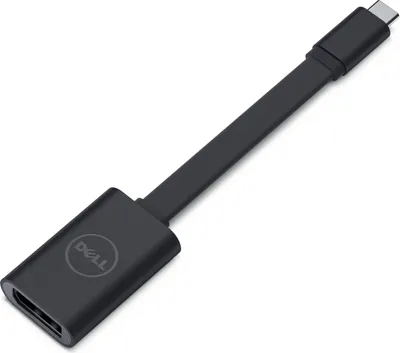 Produktbild von Dell - Externer Videoadapter - USB-C - DisplayPort - mit 1 Jahr erweiterter Austauschservice - für Chromebook 31XX, 31XX 2-in-1, Latitude 54XX, 74XX, Precision 32XX, Vostro 15 7510, 5625