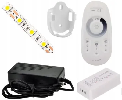 Produktbild von Omako LED-Streifen Set 2m Kaltweiß 5050 mit Funksteuerung