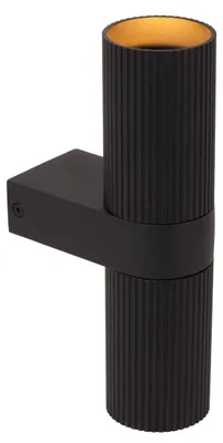 Imagen del producto de CLUBS – Lámpara de pared – negra – GU10 – 21 cm