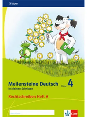 Obrázok produktu pre Meilensteine Deutsch in kleinen Schritten. Heft 1. Klasse 4. Rechtschreiben - Ausgabe ab 2017