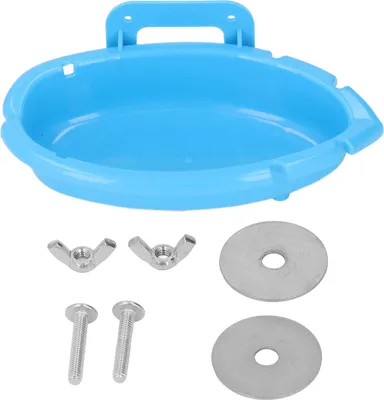 Produktbild von Multifunktionale Vogelbadewanne, professioneller Papageienfutter-Wasser-Futternapf, hängender Schüsselbehälter für Käfig