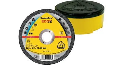 Immagine prodotto di Disco da taglio EDGE D125x1,2mm diritto INOX foro 22,23 mm