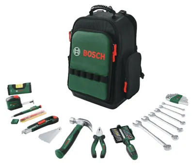 Image de Kit sac à dos à outils Bosch, 60 pièces