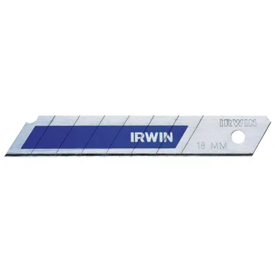 Produktbild von Irwin Bi-Metall Abbrechklingen blau 18 mm 50 Stück 10507104