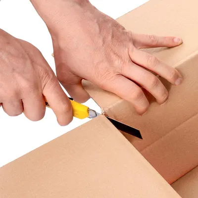 Produktbild von verpacking 25 Faltkartons 545 x 325 x 185 mm Braun (Außenmaß 550 x 330 x 195 mm) variable Höhe bei 130 mm KK 96 1-wellig Versandkarton für Waren DHL Paket DPD GLS Hermes Kartons
