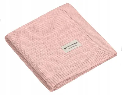 Produktbild von Ander Kinderdecke Merino 75x100cm in Rosa