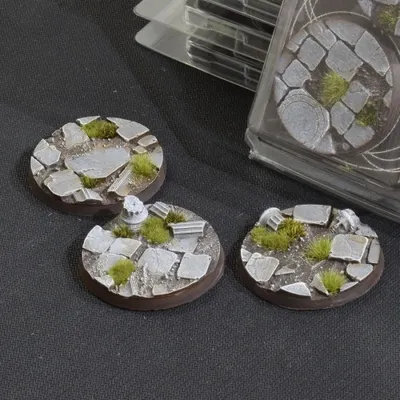 Produktbild von Gamers Grass 50mm Temple Bases, rund