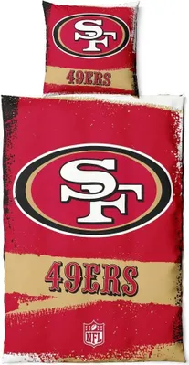 Obrázok produktu pre Fanatics NFL San Francisco 49ers Bettwäsche-Set RAW 135x200 + 80x80cm
