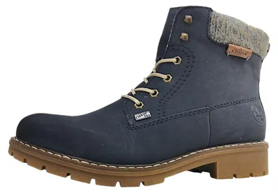 Produktbild von Rieker Veterschoenen Hoog  Veterschoenen Hoog - Blauw - Maat 42