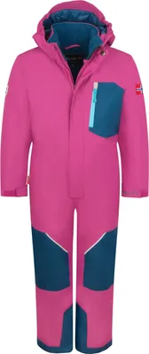 Produktbild von Trollkids Jungen Latzhose Lila 639-243 Grösse 128
